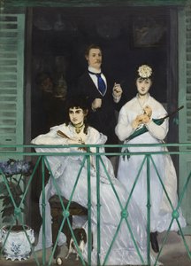 A varanda de Édouard Manet
